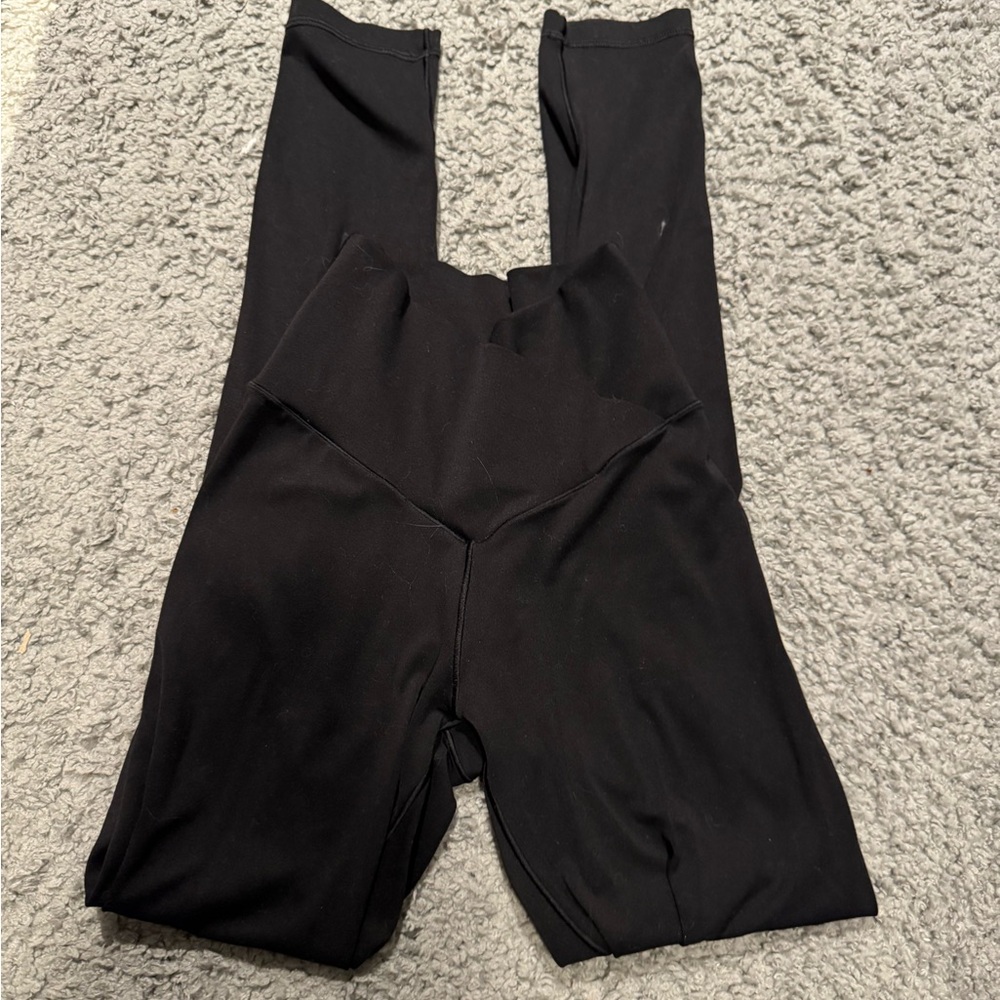 Aerie Crossover Black Leggings